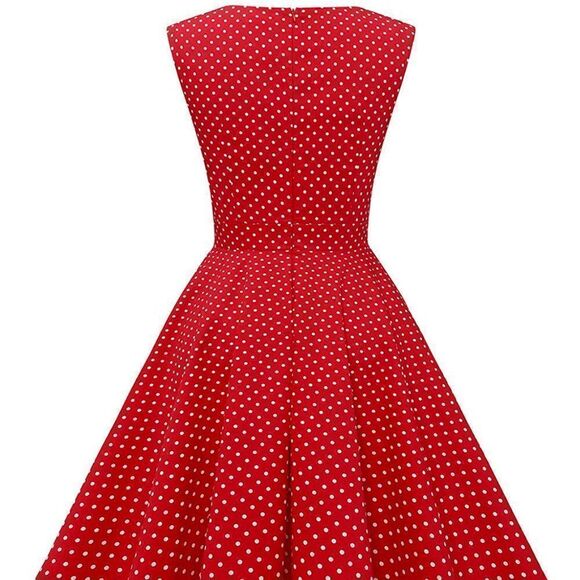 ❤ 4PCS Bundle Minnie Mouse Costume 1950s Retro Pinup Dress & Accessories NWT - Picture 4 of 16